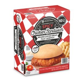 Member's Mark Southern-Style Spicy Chicken Sandwich 10 ct.