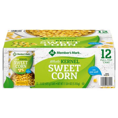 Member's Mark Whole Kernel Sweet Corn (15 oz., 12 ct.) Sam's Club