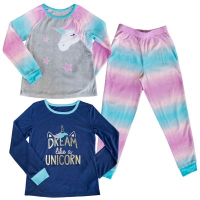 Member's Mark Kids 3-Piece Fleece PJ Set - Sam's Club