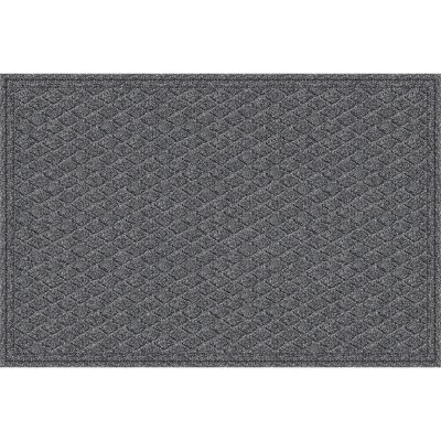 Large All-Weather Door Mat - Diamond | Smart Design Dark Gray / 1