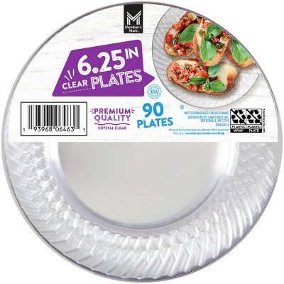 Disposable clear plastic clearance plates