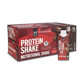 Member's Mark 30g High Protein Shake, Chocolate, 11 fl. oz., 18 pk.