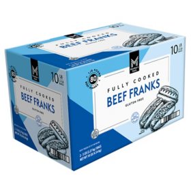 Member's Mark Frozen Beef Franks 10 lbs.