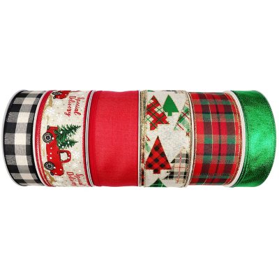 Member's Mark Premium Wired Ribbon - Casual Lodge (6 pk.) - Sam's Club