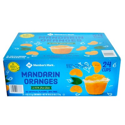 Member's Mark Mandarin Oranges (4 oz., 24 ct.) - Sam's Club