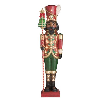 Member S Mark Pre Lit 6 Grand Nutcracker With 23 Led Lights Sam S Club