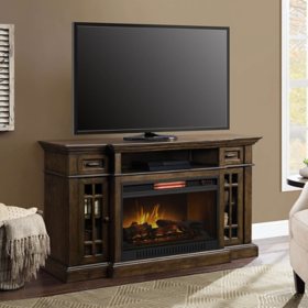 Baylor Fireplace Console Sam S Club