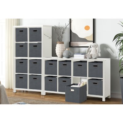 O'nin Room Divider with 8 Storage Bins