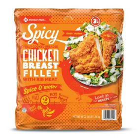 Member's Mark Spicy Chicken Breast Fillets 3 lbs.