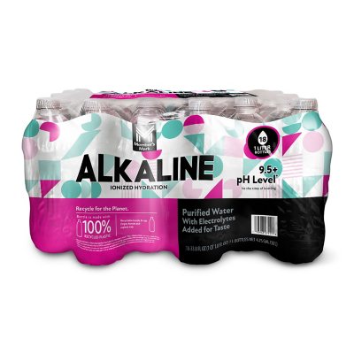 TEN Alkaline Spring Water Taste Test & Food Review 