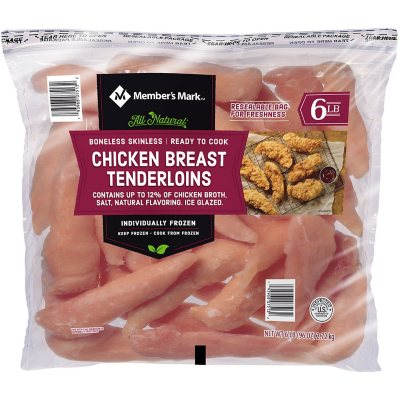 Member's Mark Frozen Chicken Tenderloins (6 lbs.) - Sam's Club