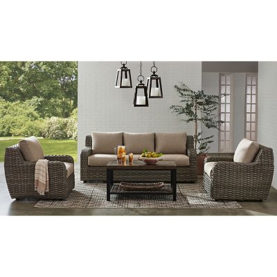 Member's Mark Athena 4-Piece Deep Seating Set - Sam's Club