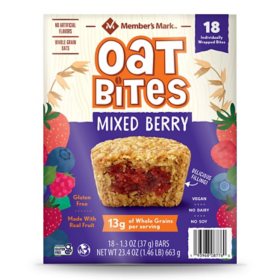 Member's Mark Mixed Berry Oat Bites 18 pk.