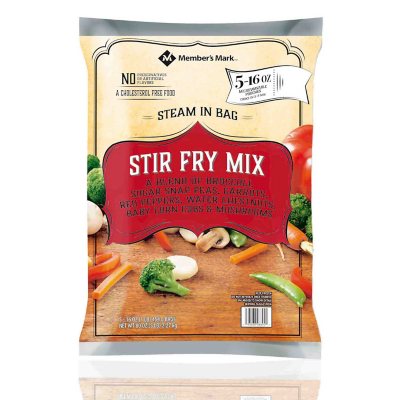 Member's Mark Stir Fry Mix, Frozen, 16 oz. pouch, 5 ct. - Sam's Club