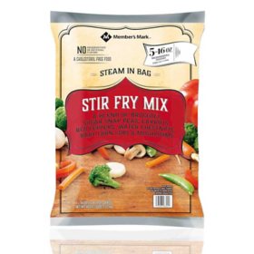 Member's Mark Stir Fry Mix, Frozen (16 oz. pouch, 5 ct.)