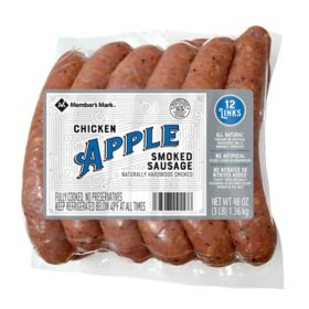 Member's Mark Chicken Apple Smoked Sausage Links (12 ct.)