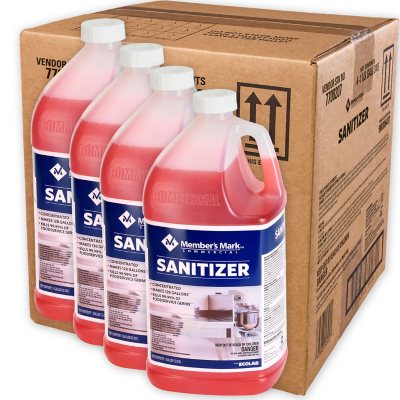 Member's Mark Commercial Sanitizer, 1 gal. (Choose Pack Size)