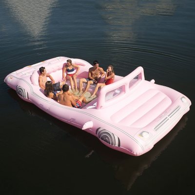 plakboek levenslang Vol Chill deze zomer op het water met deze opblaasbare limousine! - SGXL.NL