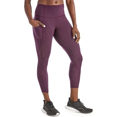 Lululemon Side Vent Perforated Active Compression Leggings Size 2