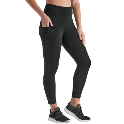 Member's Mark Women's Compression Ankle Legging Charcoal Grey Size Large 
