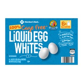 Member's Mark Cage-Free Liquid Egg Whites (16 oz., 6 pk.)