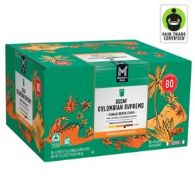 Member's Mark Decaf Colombian Mild Roast Coffee Pods, 80 ct.