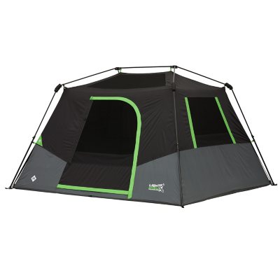 CORE 6 Person Lighted Instant Cabin Tent 11' x 9' –
