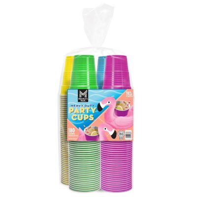 Great Value Tinted Plastic Cups, 18 oz, 50 Count