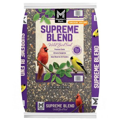 Member's Mark Supreme Blend Wild Bird Food (40 lbs.) - Sam's Club