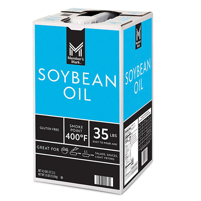 Member's Mark Pure Soybean Oil, 35lbs.