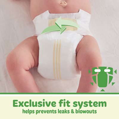 Consensus on Sam's brand (members mark) diapers? They advertise same  features as honest/pampers. : r/moderatelygranolamoms