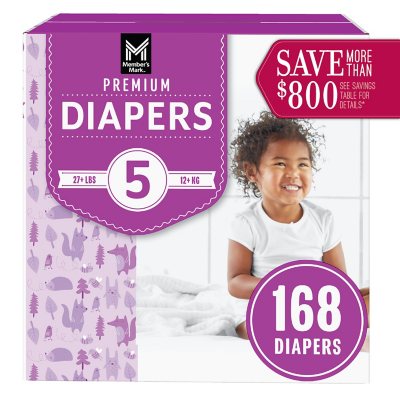  Parent's Choice Diapers, Dry & Gentle Diapers Size 6