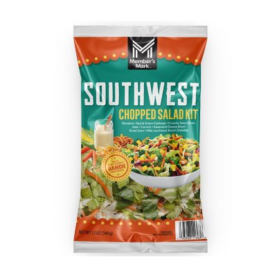 Marketside Southwest Chopped Salad Kit, 10.3 oz Bag, Fresh