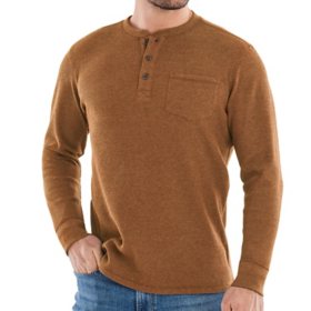 Member's Mark Waffle Thermal Henley