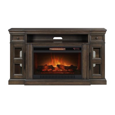 Sam's club deals fireplace entertainment center