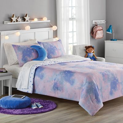 Member's Mark Bed-in-a-Bag Kids' Comforter Set, Sky Cloud (6-Piece Twin or  8-Piece Full) - Sam's Club