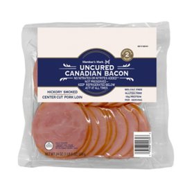 Member's Mark Fully Cooked Canadian Bacon, 24 oz.