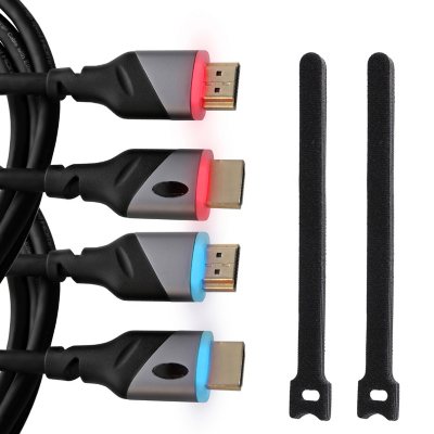 9FT LED Lighted HDMI Premium Cables (1 Pack)