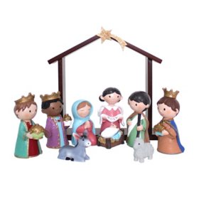 Member's Mark 11-Piece Children's Nativity Set