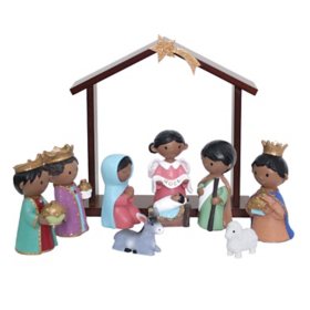 Member's Mark 11-Piece Children's Nativity Set (Multicultural)