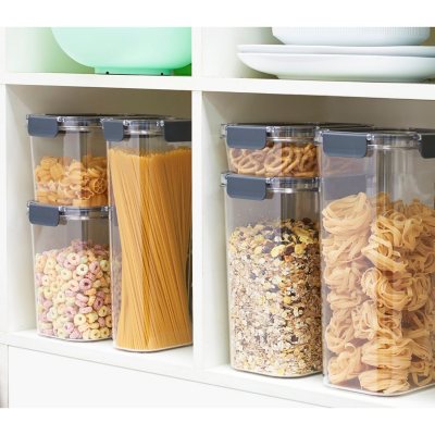 Gourmet Kitchen All-Purpose Clear Storage Pantry Bins, Set of 4 - Sam's Club