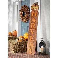 Member's Mark 72" Harvest Porch Sign - Happy Harvest