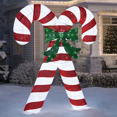 Candy cane on sale outdoor decor