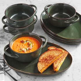 Member's Mark 8-Piece Bowl and Appetizer Plate Set