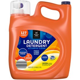 Member's Mark Liquid Laundry Detergent, Ultimate Clean Fresh Scent, 127 loads, 196 fl. oz.