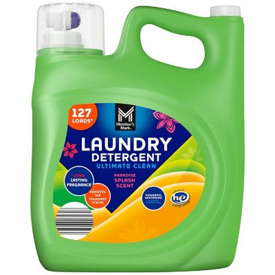 Member's Mark Liquid Laundry Detergent, Ultimate Clean Fresh Scent (196 fl.  oz., 127 loads)