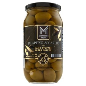 Member's Mark Jalapeno and Garlic Stuffed Olives (20.5 oz.)