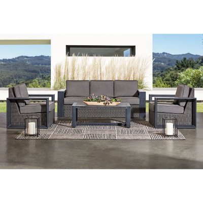 Sunbrella 4 best sale piece patio set