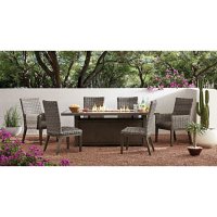 Member's Mark Halstead 7-Piece Dining Set with Fire Element