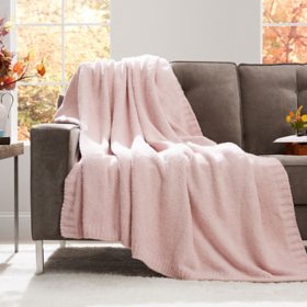 Member's Mark Heathered Cozy Knit Throw 60"x70" (Assorted Colors)